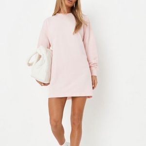 Pink Sweater Dress